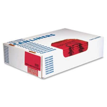 Heritage Bag Heritage Bag HERA8046PR 1.3 mil Red Biohazard Can Liners; 200 Per Carton HERA8046PR